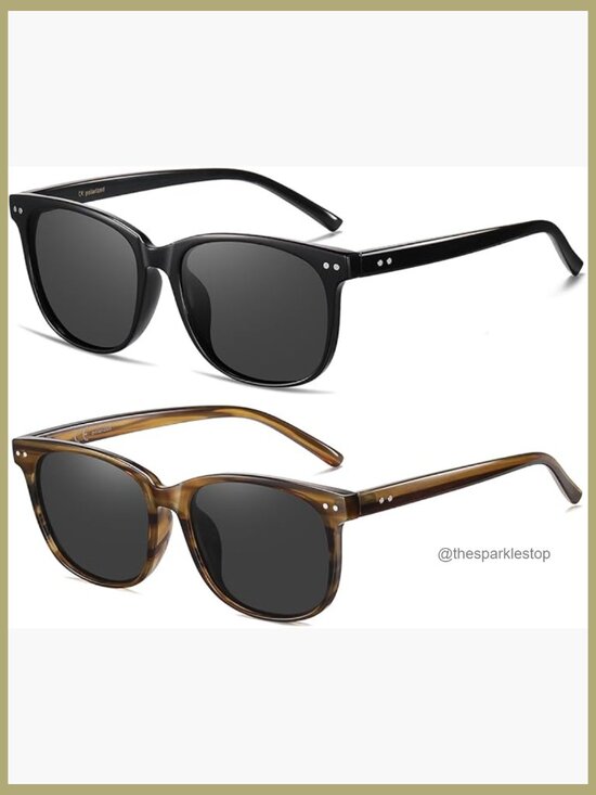 Polarized Round Sunglasses UV400 Protection Lightweight Driving Fishing main image 5